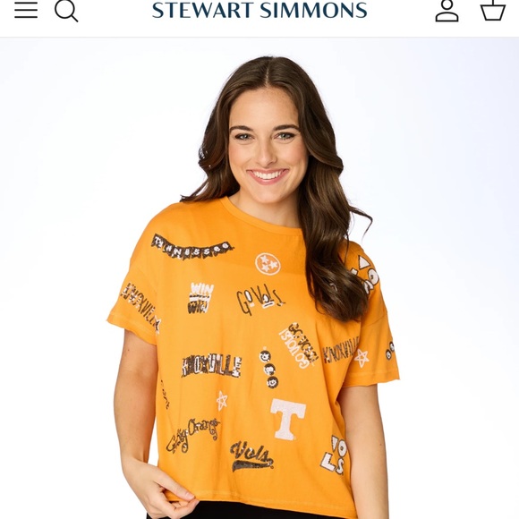 Palmetto Moon Tops - University of Tennessee Volunteers Orange Women's Tee